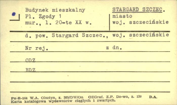 budynek mieszkalny, skan 1