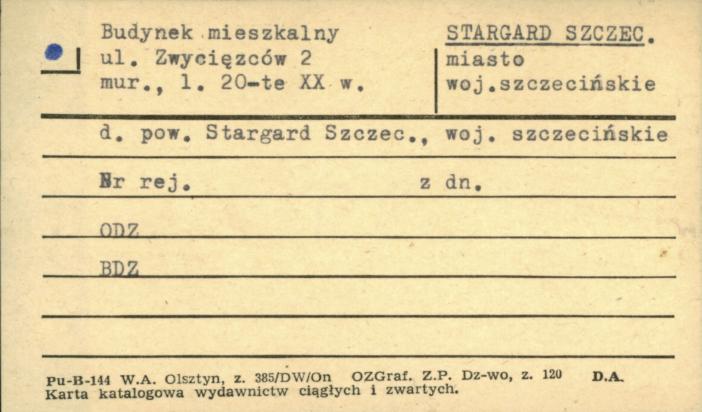 budynek mieszkalny, skan 1