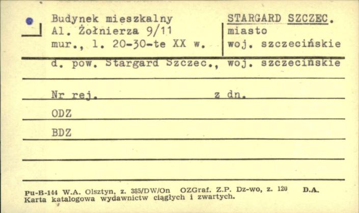 budynek mieszkalny, skan 1