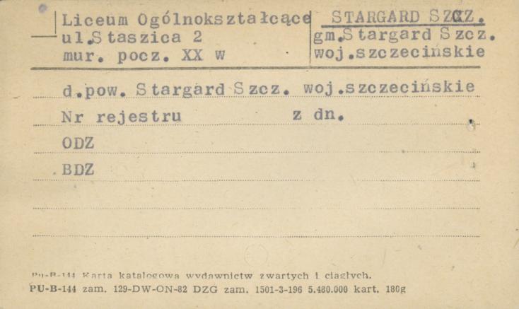 Liceum Ogólnokształcące, skan 1