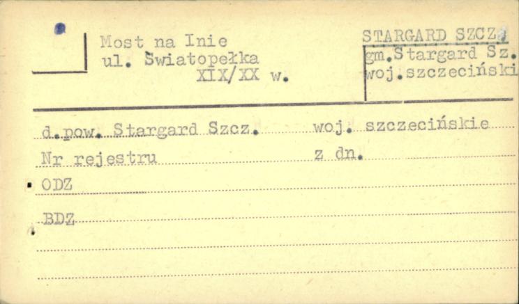 most na Inie, skan 1