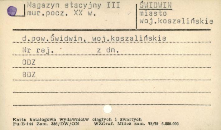 magazyn stacyjny III, skan 1