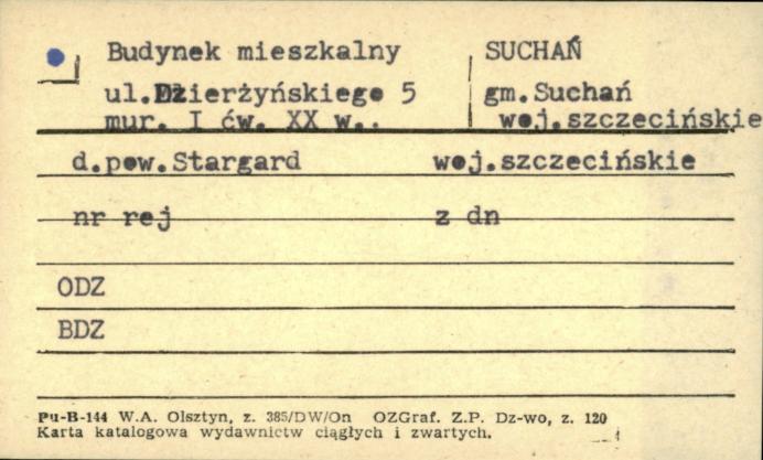 budynek mieszkalny, skan 1
