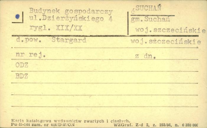 budynek gospodarczy, skan 1