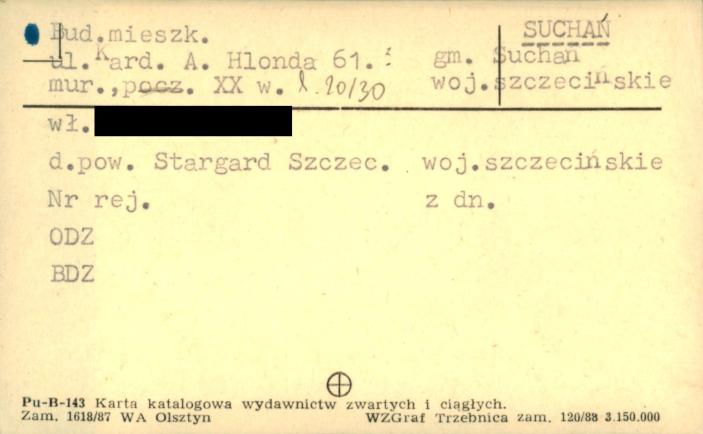 budynek mieszkalny, skan 1