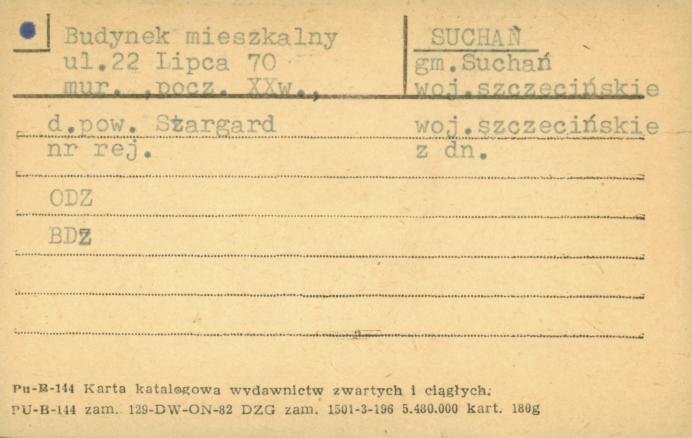 budynek mieszkalny, skan 1