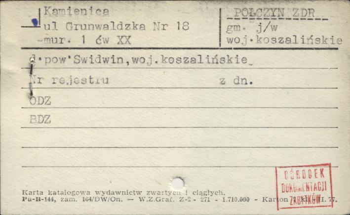 kamienica, skan 1