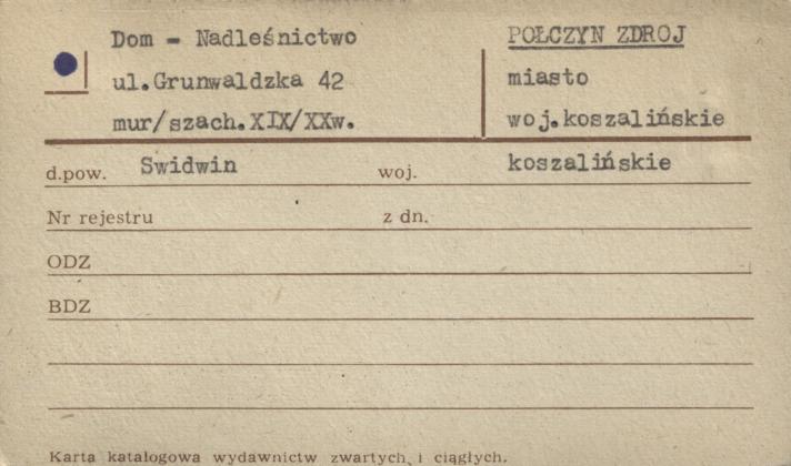 dom - nadleśnictwo, skan 1