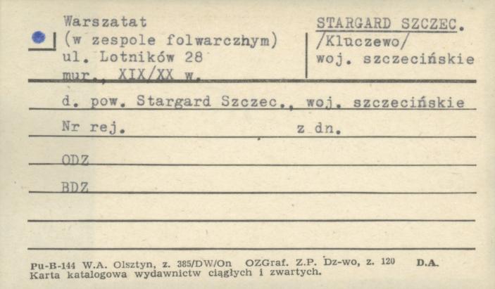 warsztat (w zespole folwarcznym), skan 1