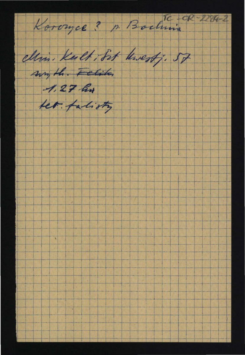 wypis z Kwestionariusz Ministerstwa Kultury i Sztuki z 1957 r., skan 1