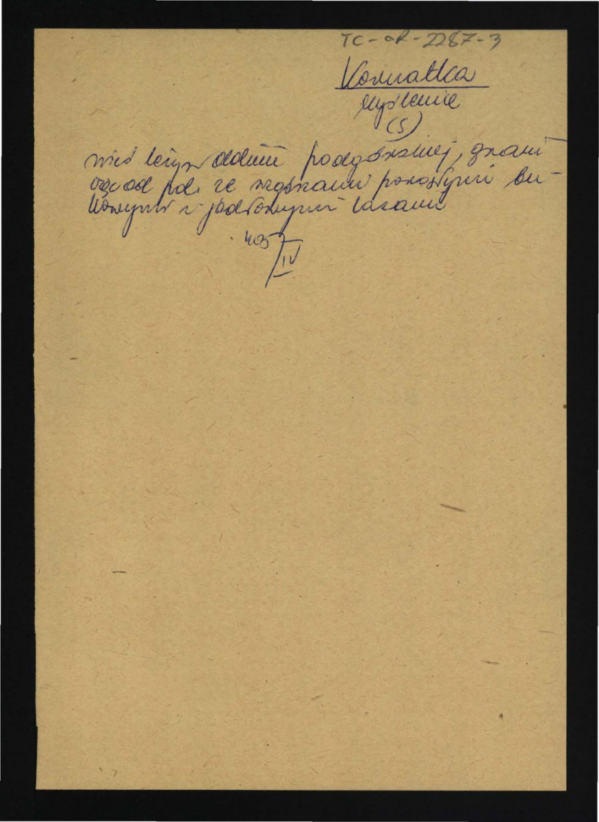 wypis z Słownik Geograficzny Królestwa Polskiego t. IV, s. 405 dotyczący lokalizacji miejscowej wioski , skan 1