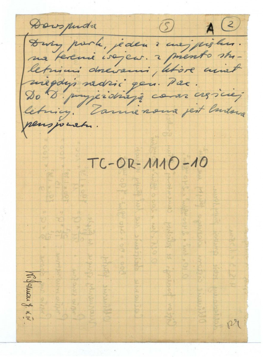wypis z Orłowicz M., Przewodnik ilustrowany po województwie białostockim z ilustracjami, planami i mapami, Białystok 1937, s. 369 dotycząca miejscowego zamku    , skan 2