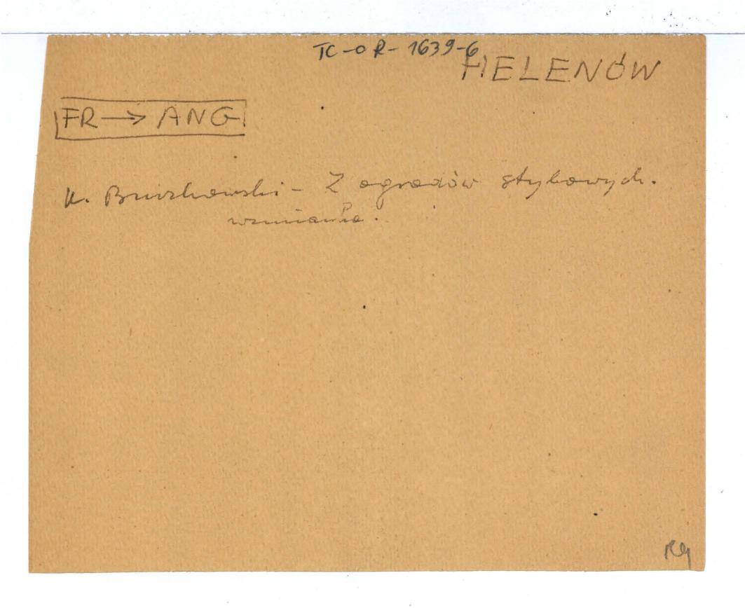 odsyłacz do Buczkowski K., Z ogrodów stylowych w Polsce, Kraków 1924 , skan 1