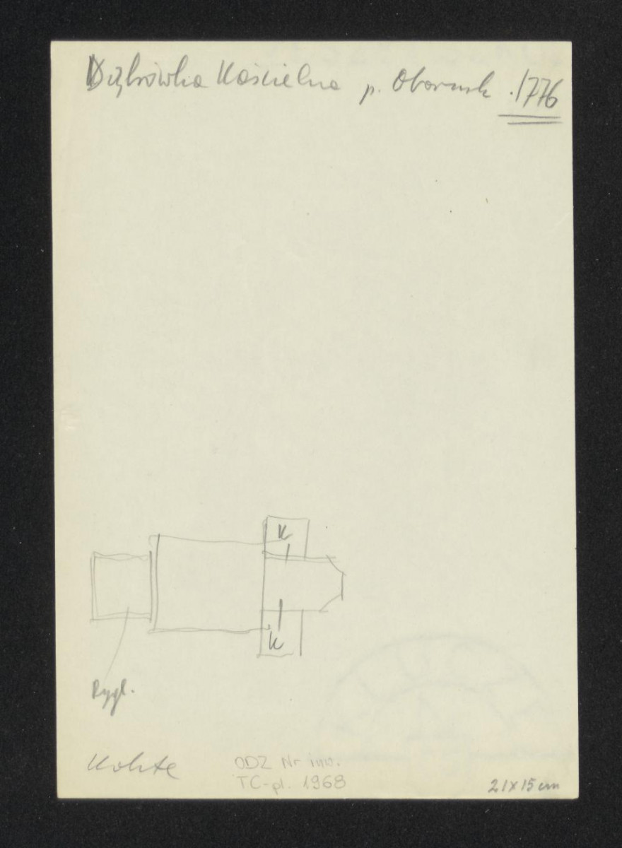 1:200; szkic rzutu, skan 1