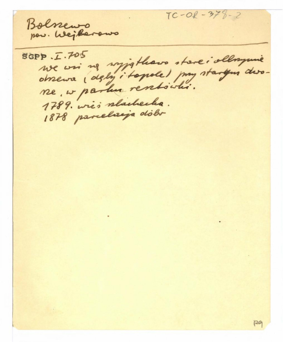 wypis z Słownik Geograficzny Królestwa Polskiego t. I, s. 705, skan 1