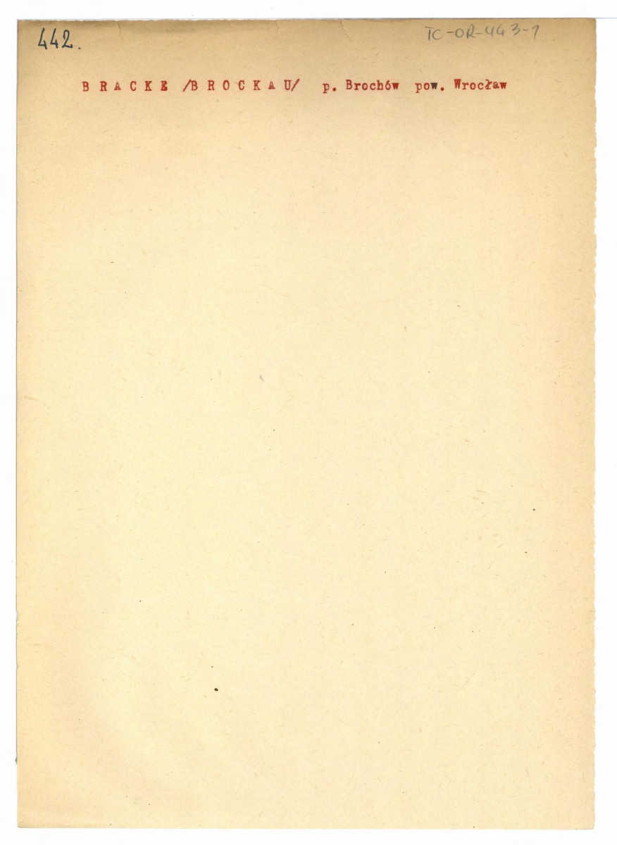 odsyłacz do obwoluty „Brochów (powiat Wrocław)”, skan 1