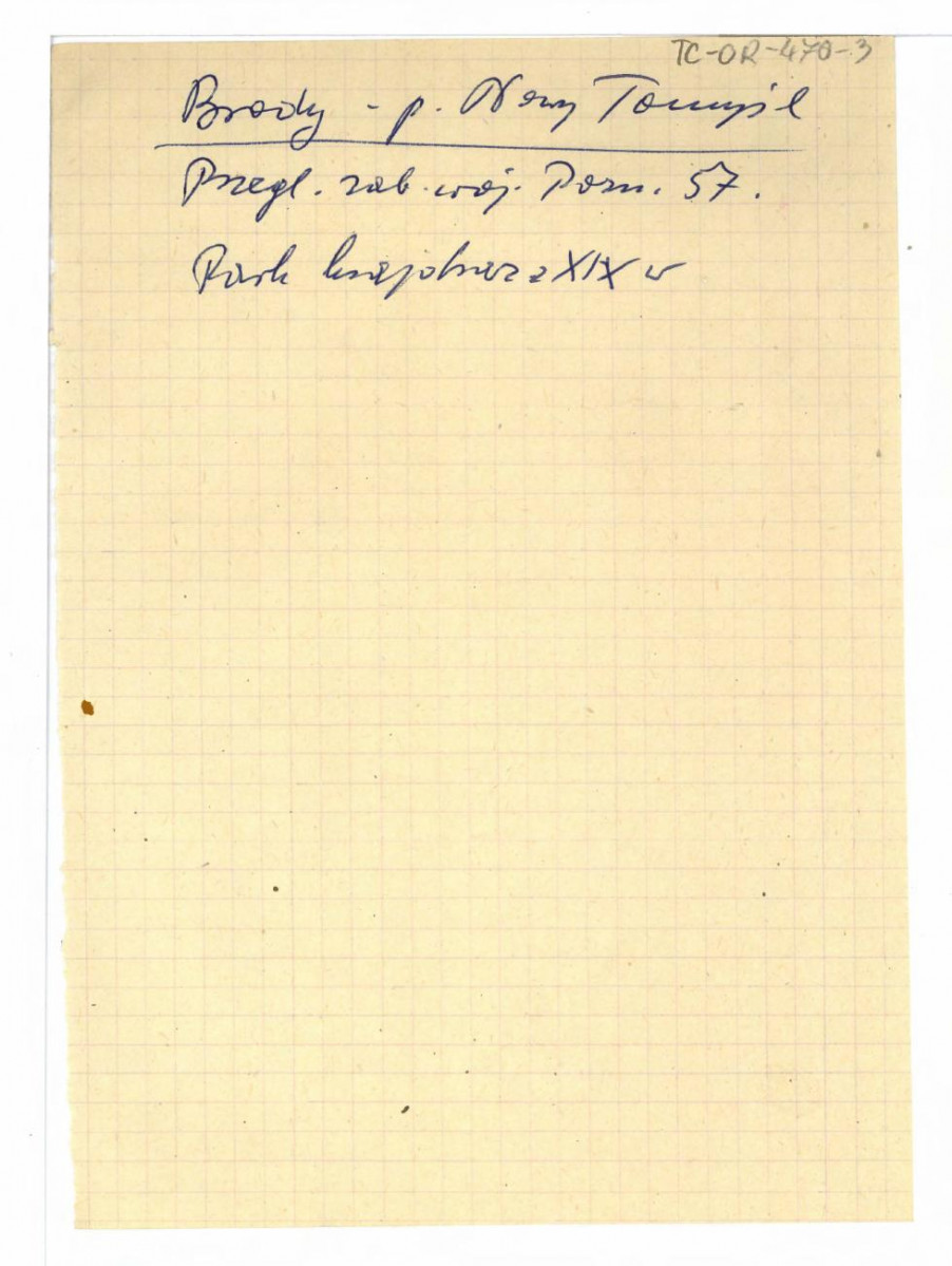 wzmianka na podstawie Przeglądu Zabytków Województwa Pomorskiego z 1957 r.  , skan 1