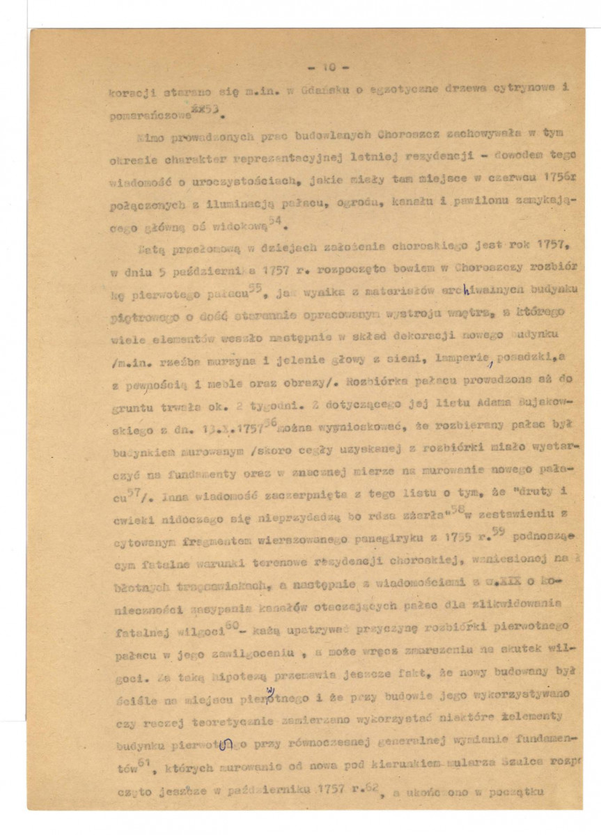 Żyłko E., Założenie pałacowo-parkowe w Choroszczy, woj. białostockie, powiat Białostocki, październik 1962, skan 12