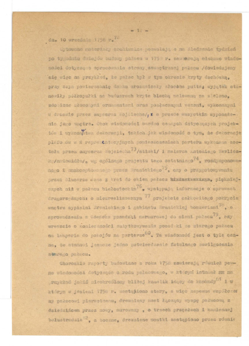 Żyłko E., Założenie pałacowo-parkowe w Choroszczy, woj. białostockie, powiat Białostocki, październik 1962, skan 14