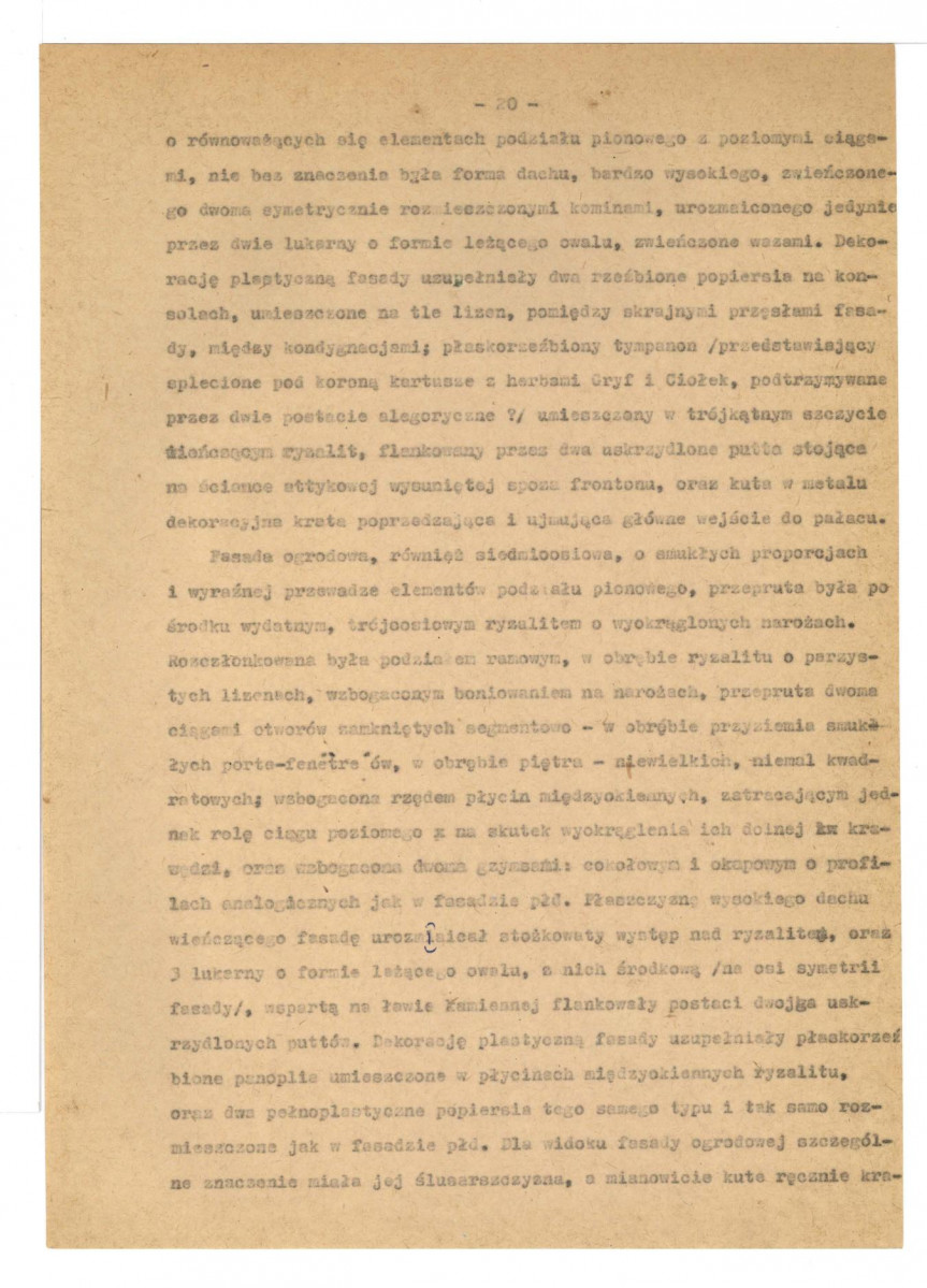 Żyłko E., Założenie pałacowo-parkowe w Choroszczy, woj. białostockie, powiat Białostocki, październik 1962, skan 22