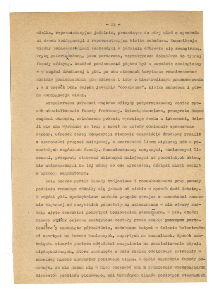 Żyłko E., Założenie pałacowo-parkowe w Choroszczy, woj. białostockie, powiat Białostocki, październik 1962, skan 25