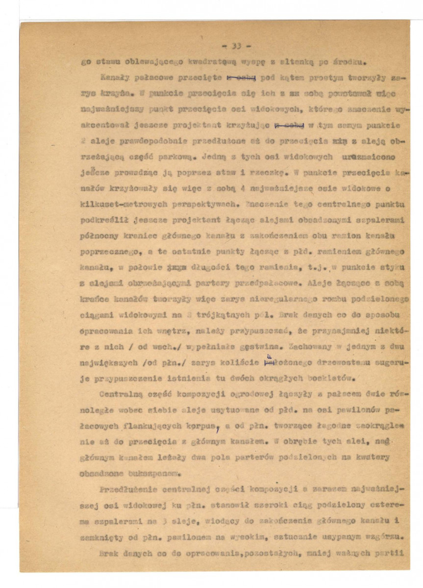 Żyłko E., Założenie pałacowo-parkowe w Choroszczy, woj. białostockie, powiat Białostocki, październik 1962, skan 35