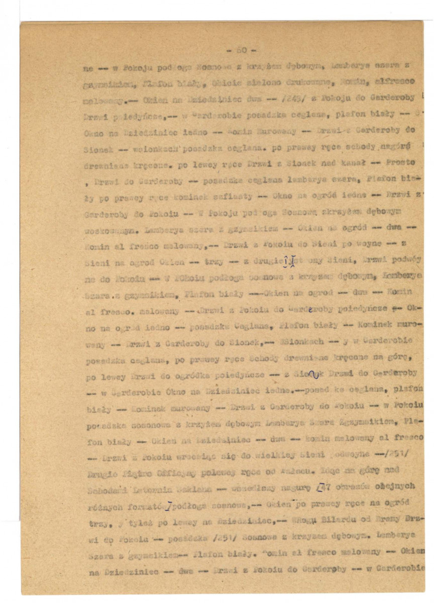 Żyłko E., Założenie pałacowo-parkowe w Choroszczy, woj. białostockie, powiat Białostocki, październik 1962, skan 62