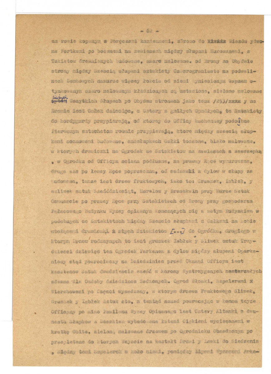 Żyłko E., Założenie pałacowo-parkowe w Choroszczy, woj. białostockie, powiat Białostocki, październik 1962, skan 64