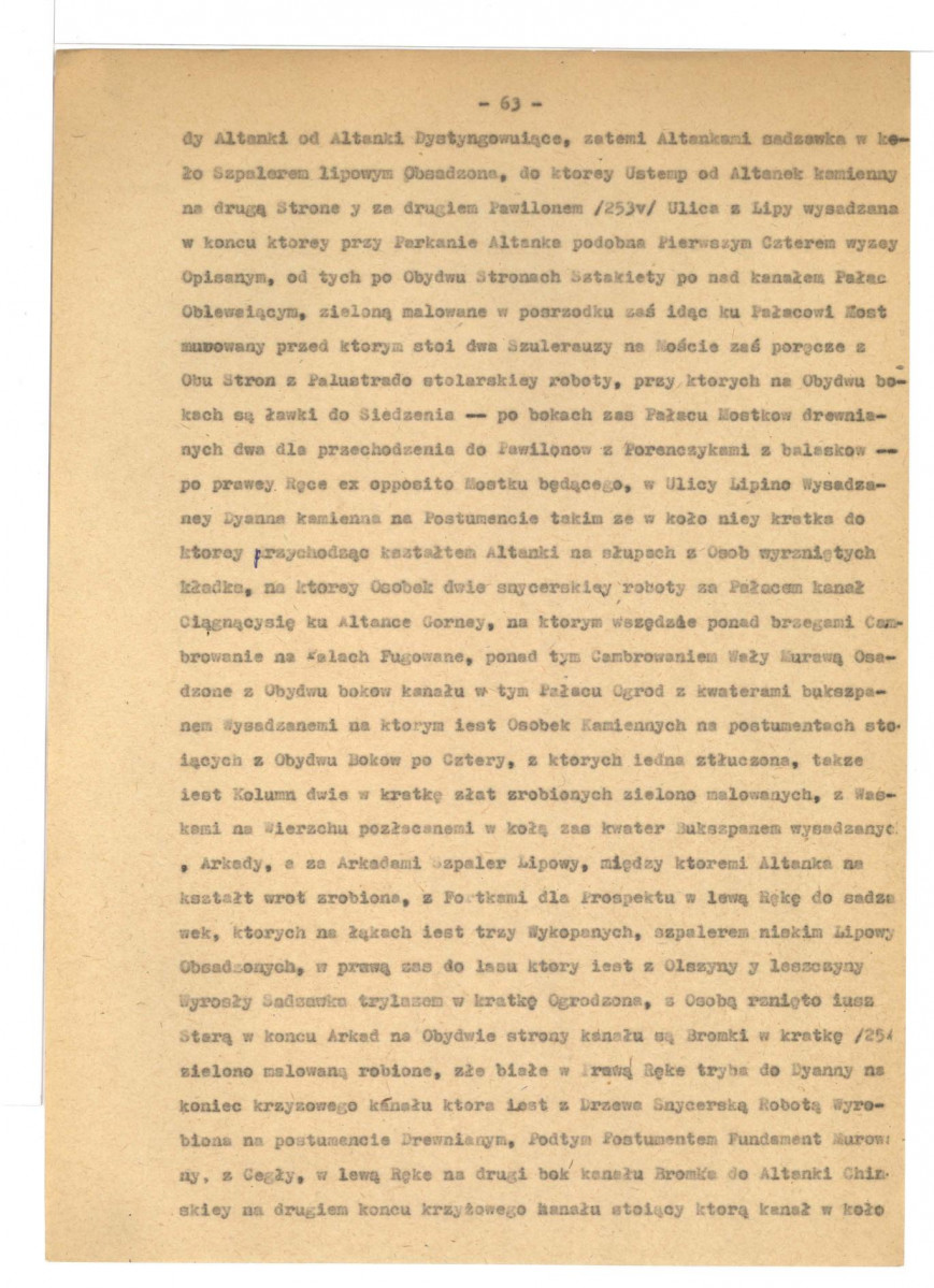 Żyłko E., Założenie pałacowo-parkowe w Choroszczy, woj. białostockie, powiat Białostocki, październik 1962, skan 65