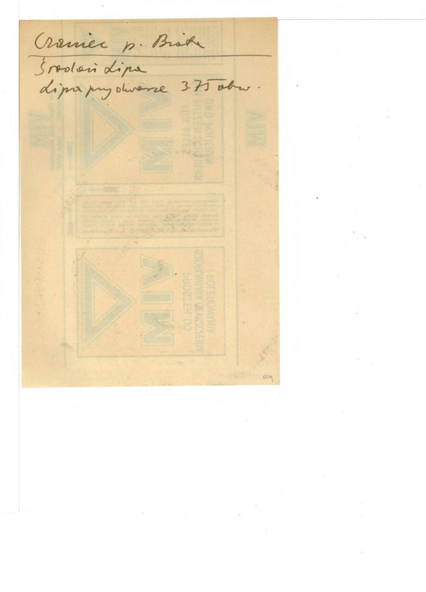 wzmianka na podst. Środoń A., Inwentarz zabytkowych lip w Polsce w: „Ochrona Przyrody”, 1935, skan 1