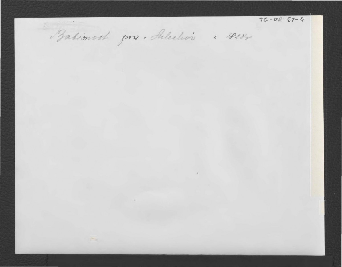 fotografia czarno-biała, widok z 1828                                                                     , skan 2