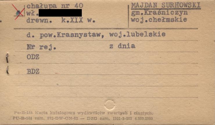chałupa, skan 1
