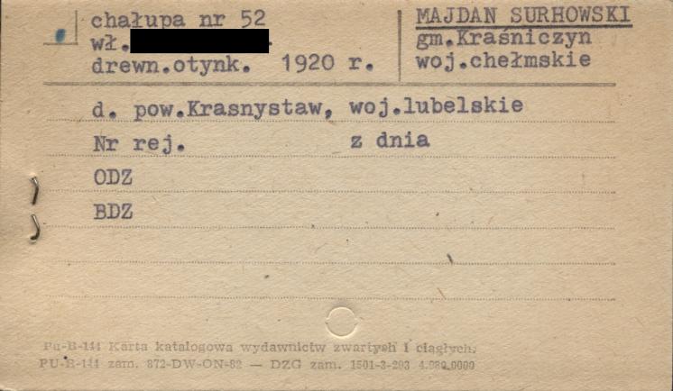 chałupa, skan 1