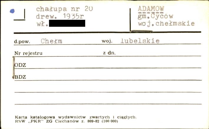 chałupa, skan 1