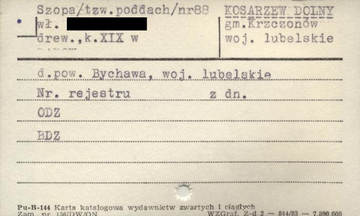 szopa (tzw. poddach), skan 1