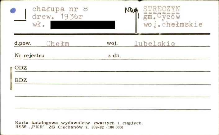 chałupa, skan 1
