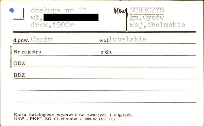 chałupa, skan 1