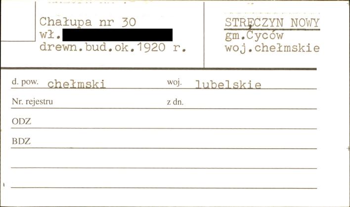chałupa, skan 1