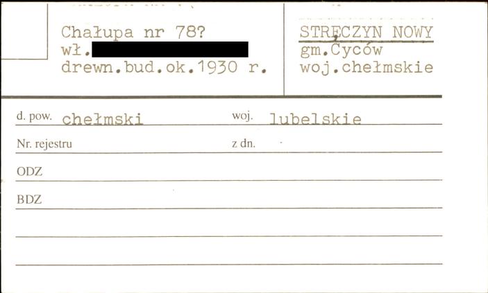chałupa, skan 1