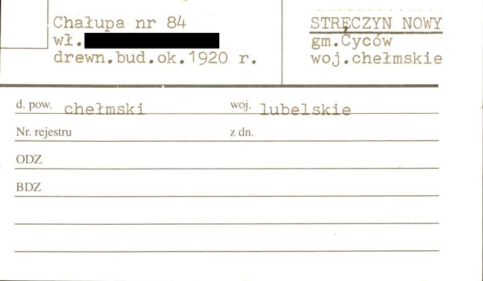 chałupa, skan 1