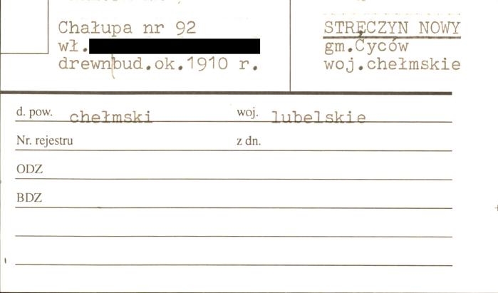 chałupa, skan 1