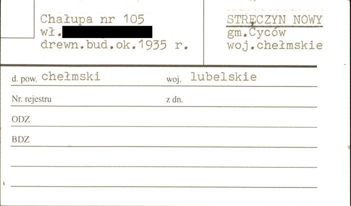 chałupa, skan 1