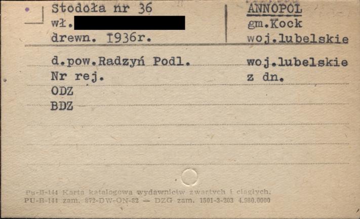 stodoła, skan 1