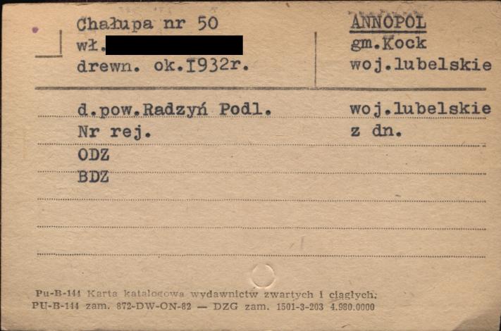chałupa, skan 1