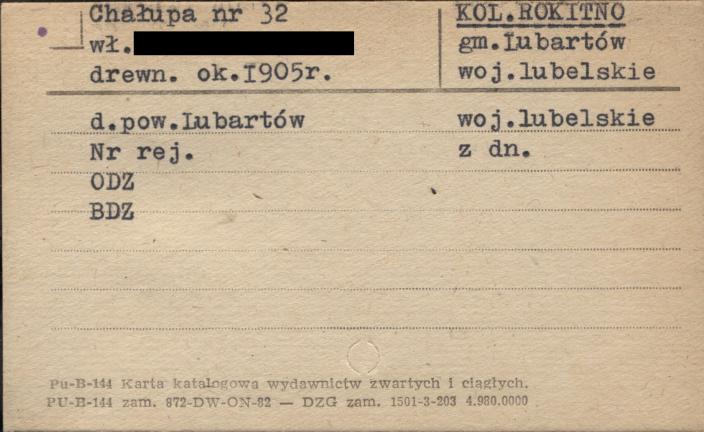 chałupa, skan 1