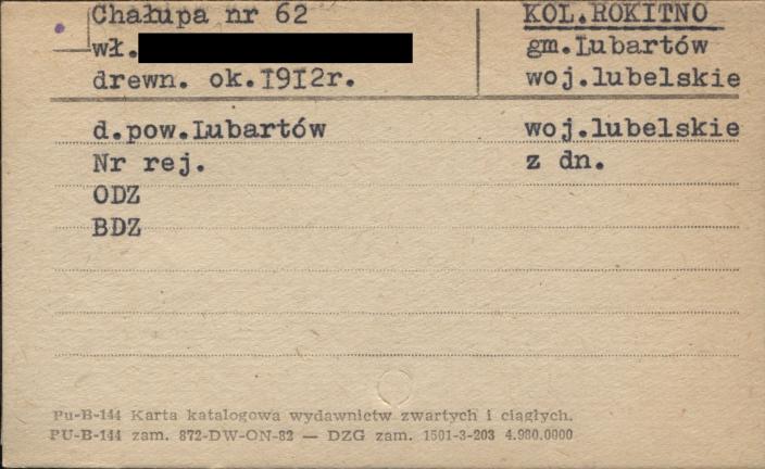 chałupa, skan 1