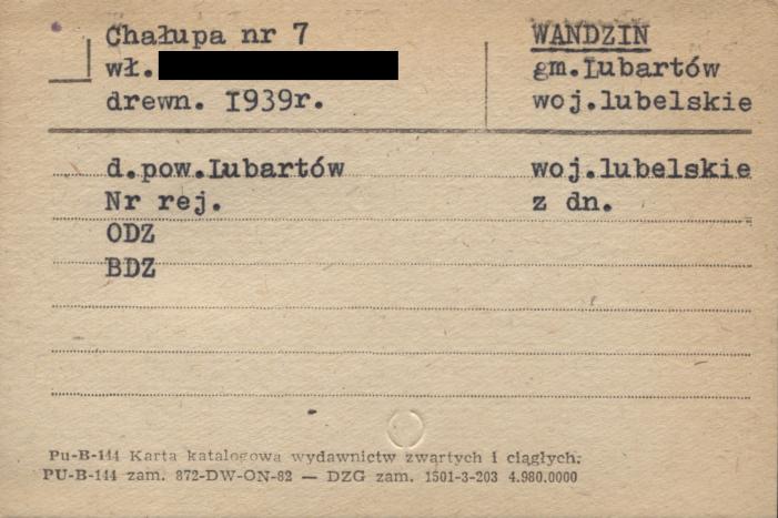 chałupa, skan 1