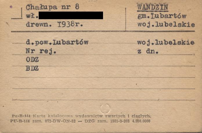 chałupa, skan 1