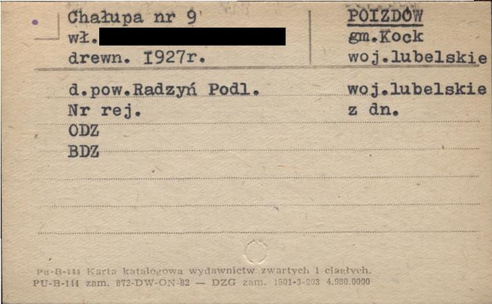 chałupa, skan 1
