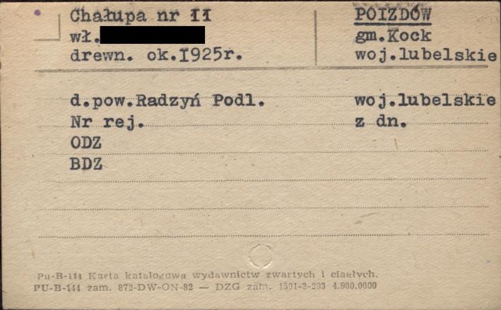 chałupa, skan 1